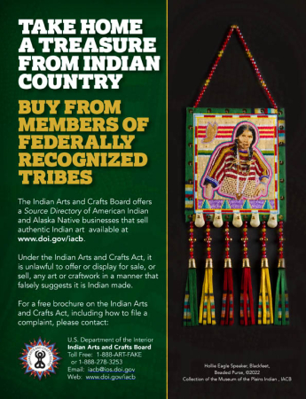 U.S. Department of the Interior Indian Arts & Crafts Board