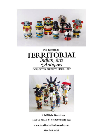 Territorial Indian Arts