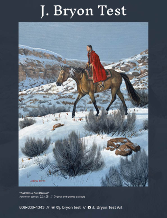 J. Bryon Test   Cherokee Art Market Booth 148
